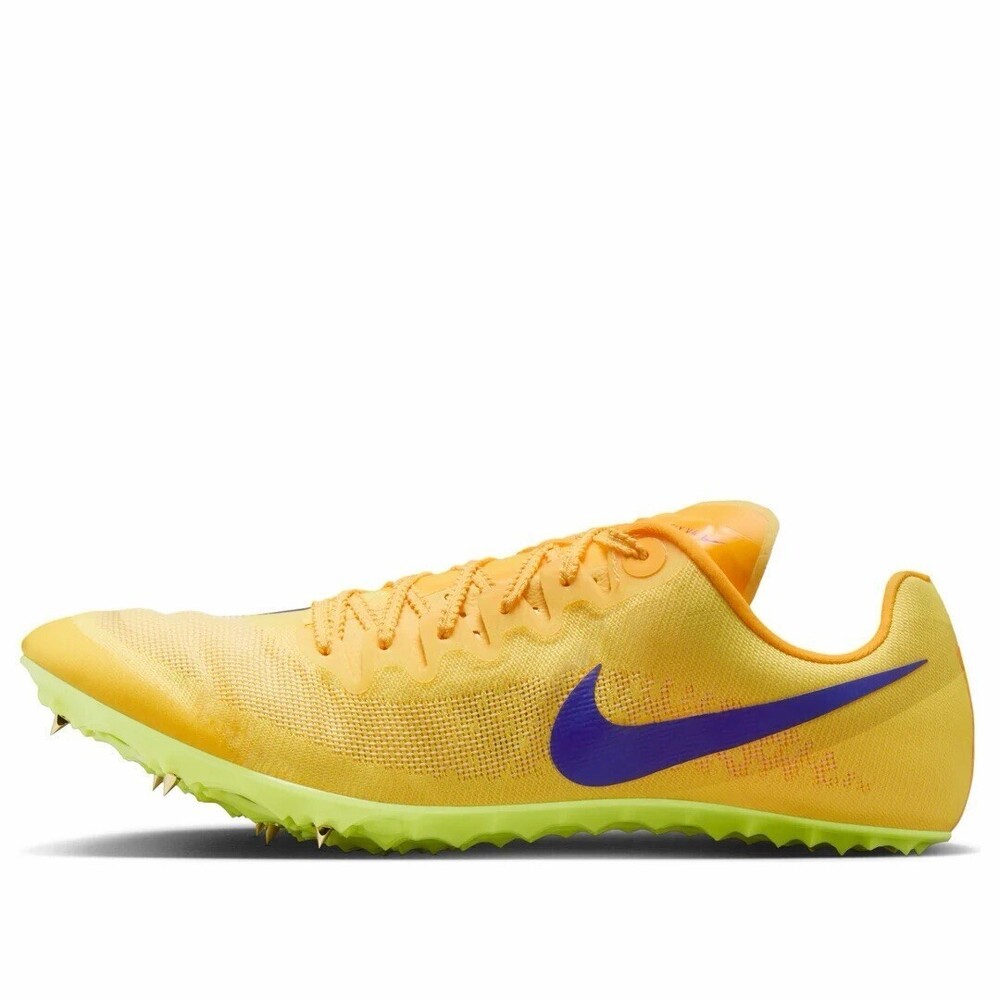 Size 8.5 Nike Zoom Ja Fly 4 Citron Pulse Indigo Burst DR2741-800 Track Spike Men